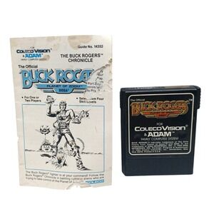 Buck Rogers‎ for Colecovision Adam Computer, with Manual, untested